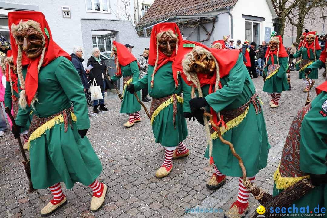 Rosenmontagsumzug - Narrensprung: Ravensburg, 12.02.2024