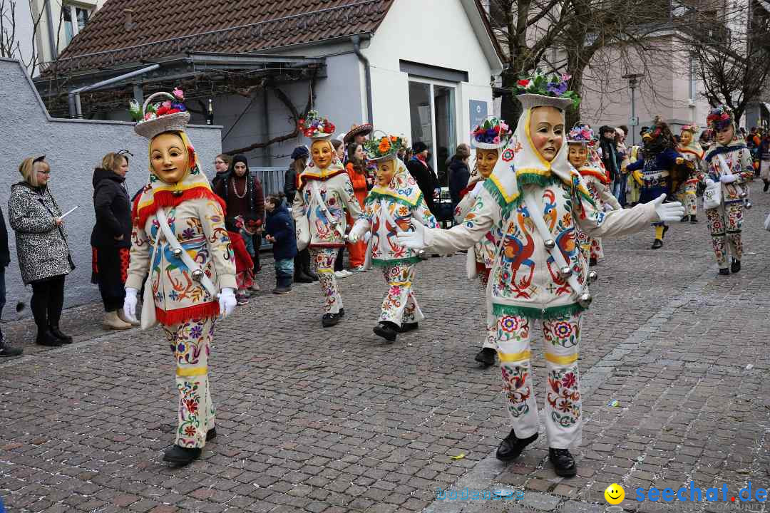 Rosenmontagsumzug - Narrensprung: Ravensburg, 12.02.2024