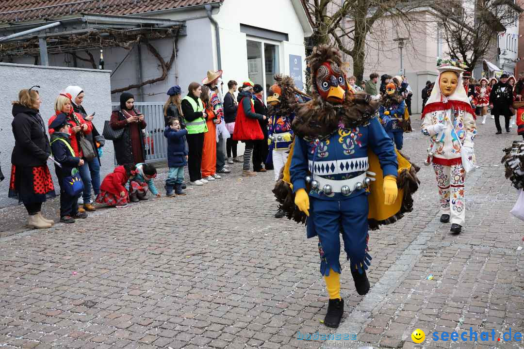 Rosenmontagsumzug - Narrensprung: Ravensburg, 12.02.2024