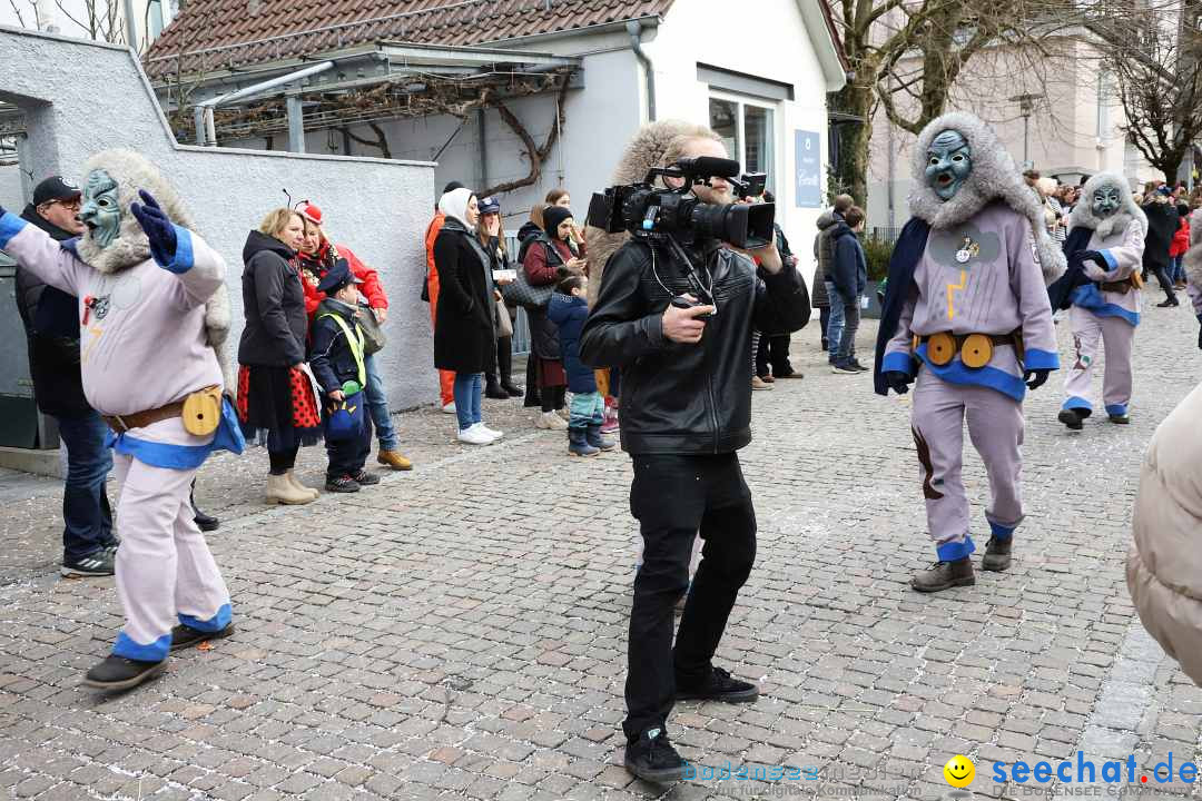 Rosenmontagsumzug - Narrensprung: Ravensburg, 12.02.2024