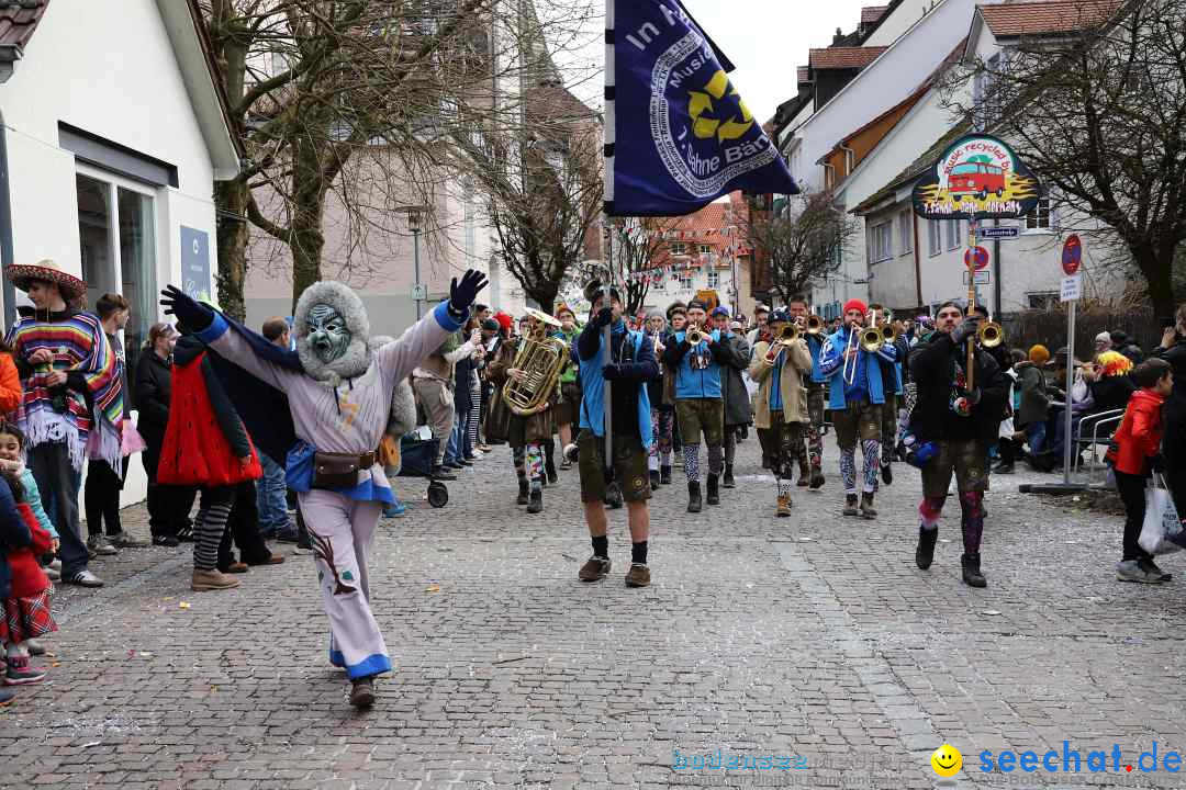 Rosenmontagsumzug - Narrensprung: Ravensburg, 12.02.2024