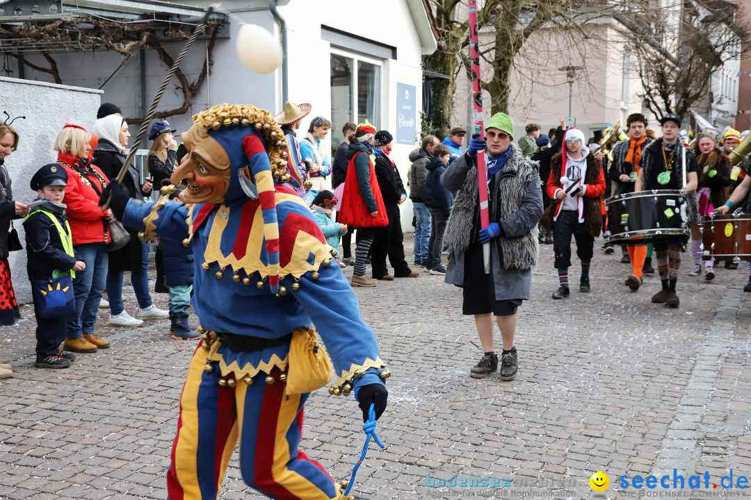 Rosenmontagsumzug - Narrensprung: Ravensburg, 12.02.2024