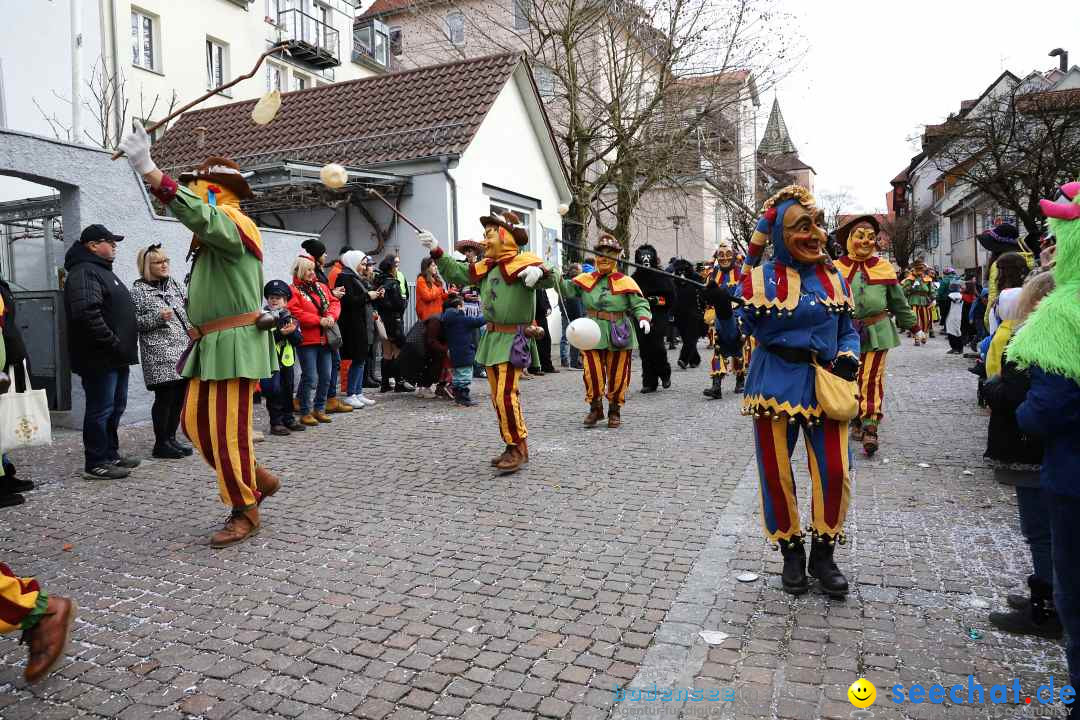 Rosenmontagsumzug - Narrensprung: Ravensburg, 12.02.2024