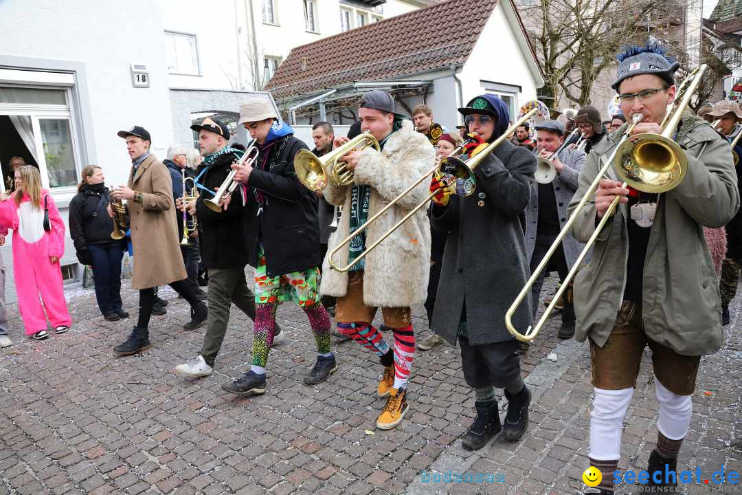 Rosenmontagsumzug - Narrensprung: Ravensburg, 12.02.2024