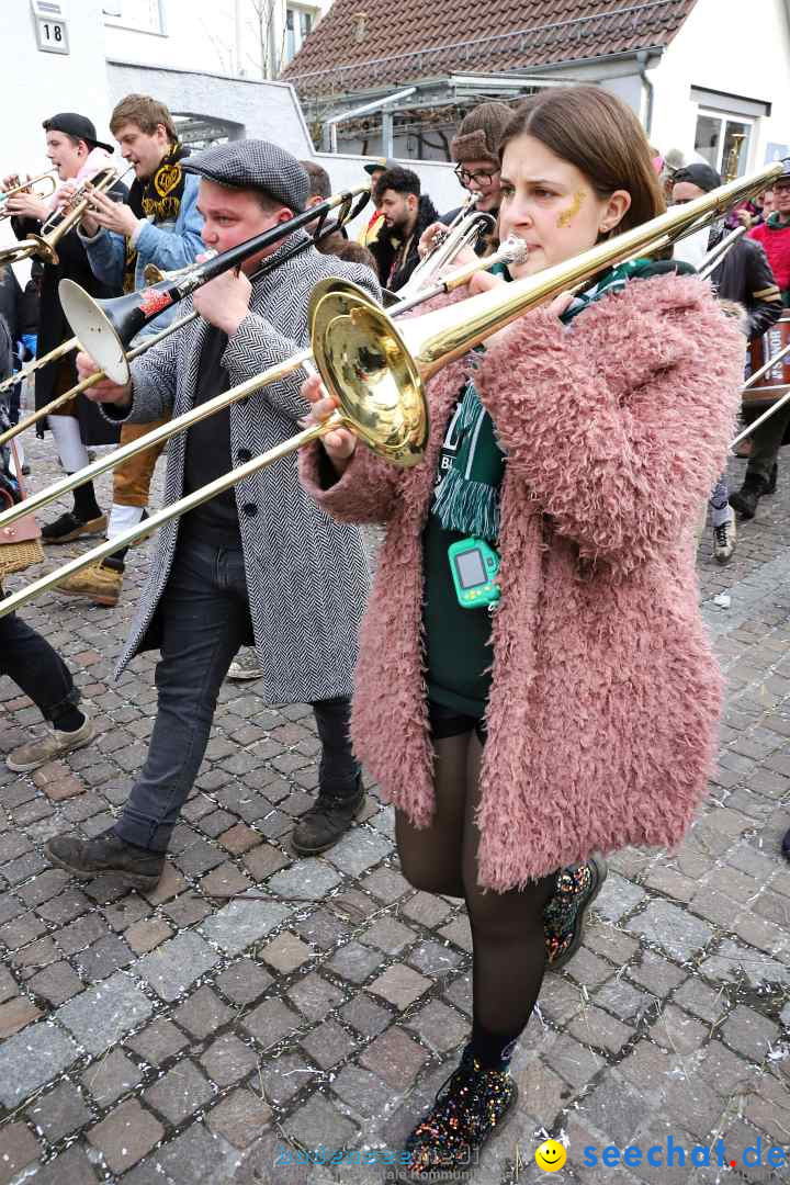 Rosenmontagsumzug - Narrensprung: Ravensburg, 12.02.2024