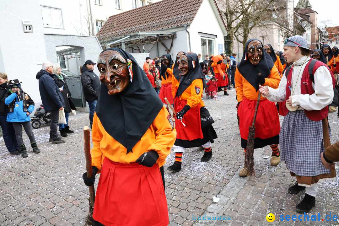 Rosenmontagsumzug - Narrensprung: Ravensburg, 12.02.2024