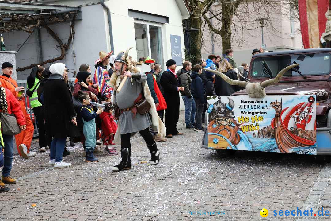 Rosenmontagsumzug - Narrensprung: Ravensburg, 12.02.2024