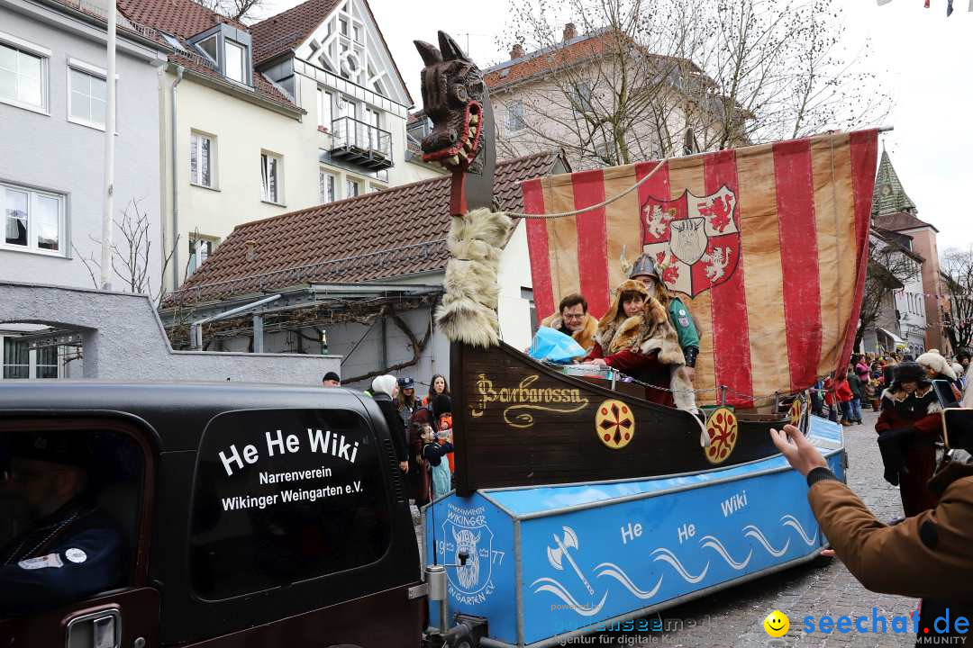 Rosenmontagsumzug - Narrensprung: Ravensburg, 12.02.2024