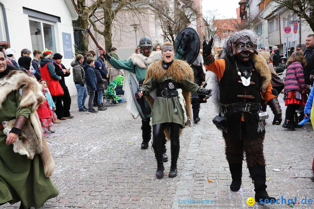 Rosenmontagsumzug - Narrensprung: Ravensburg, 12.02.2024