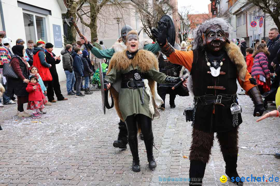 Rosenmontagsumzug - Narrensprung: Ravensburg, 12.02.2024