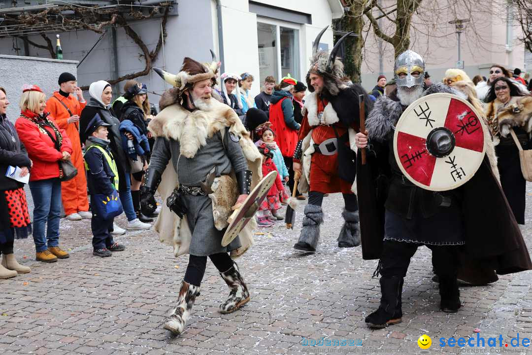 Rosenmontagsumzug - Narrensprung: Ravensburg, 12.02.2024