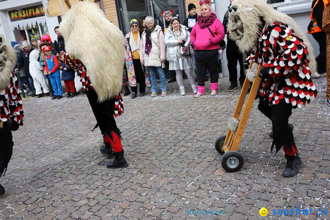 Rosenmontagsumzug - Narrensprung: Ravensburg, 12.02.2024