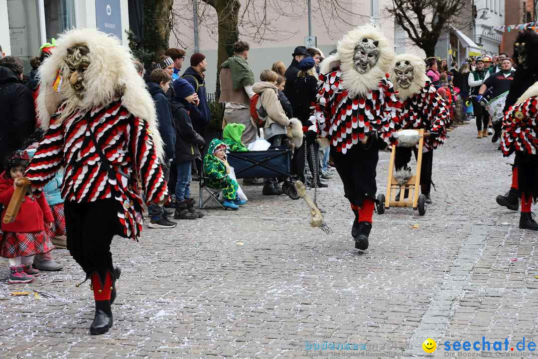 Rosenmontagsumzug - Narrensprung: Ravensburg, 12.02.2024