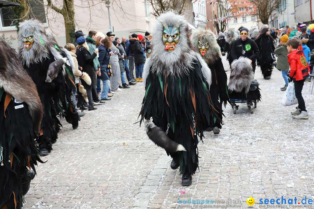 Rosenmontagsumzug - Narrensprung: Ravensburg, 12.02.2024