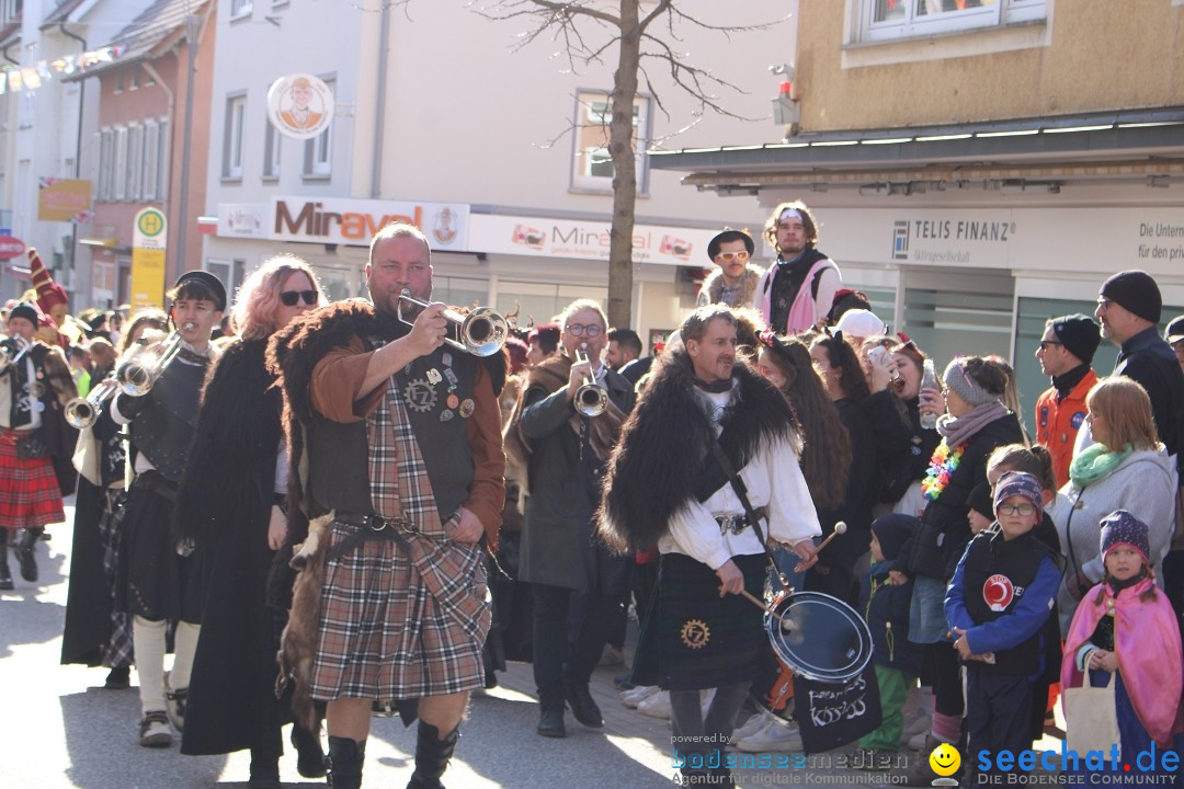 Fasnetsumzug: Tettnang am Bodensee, 13.02.2024