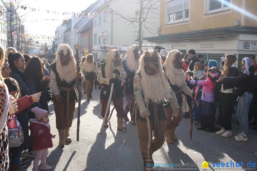 Fasnetsumzug: Tettnang am Bodensee, 13.02.2024