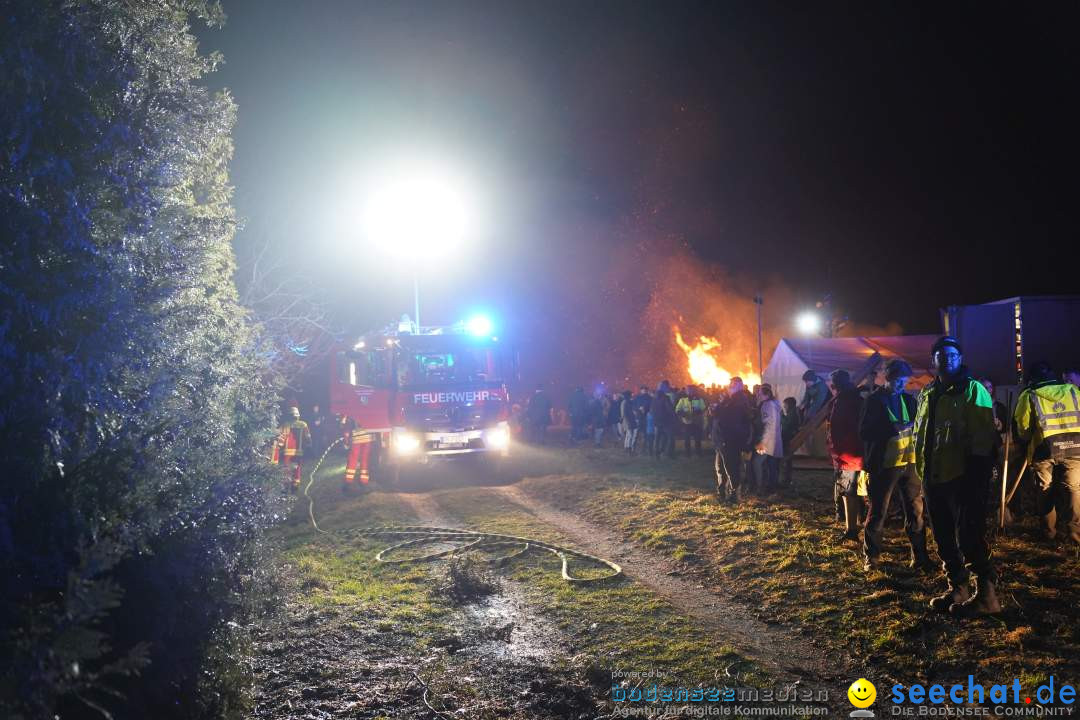 Funken - Funkenfeuer: Bermatingen, 17.02.2024