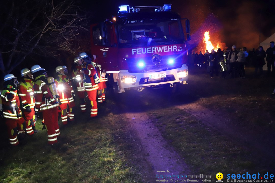 Funken - Funkenfeuer: Bermatingen, 17.02.2024