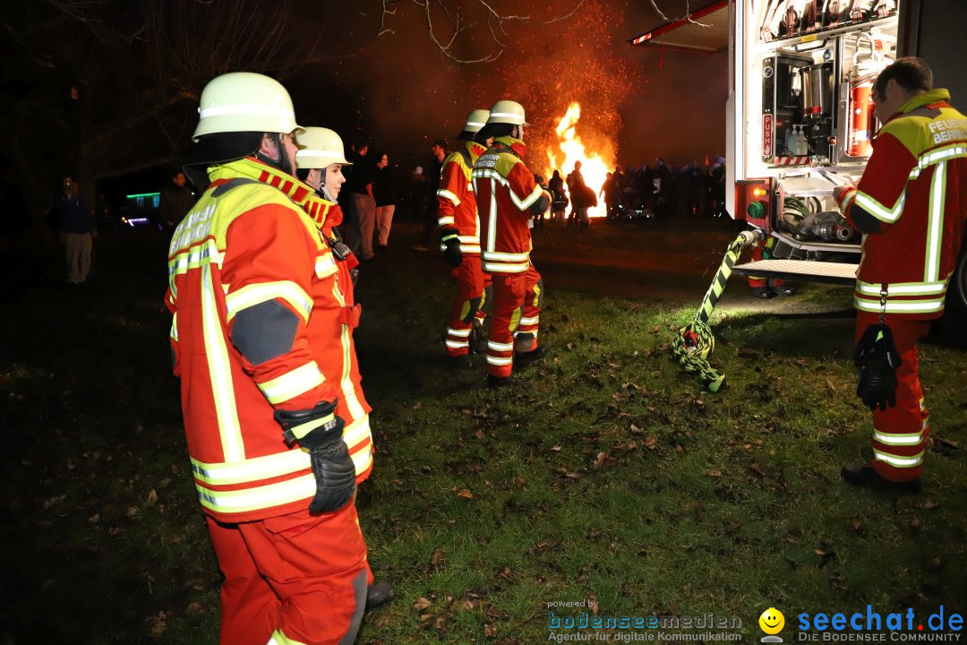 Funken - Funkenfeuer: Bermatingen, 17.02.2024