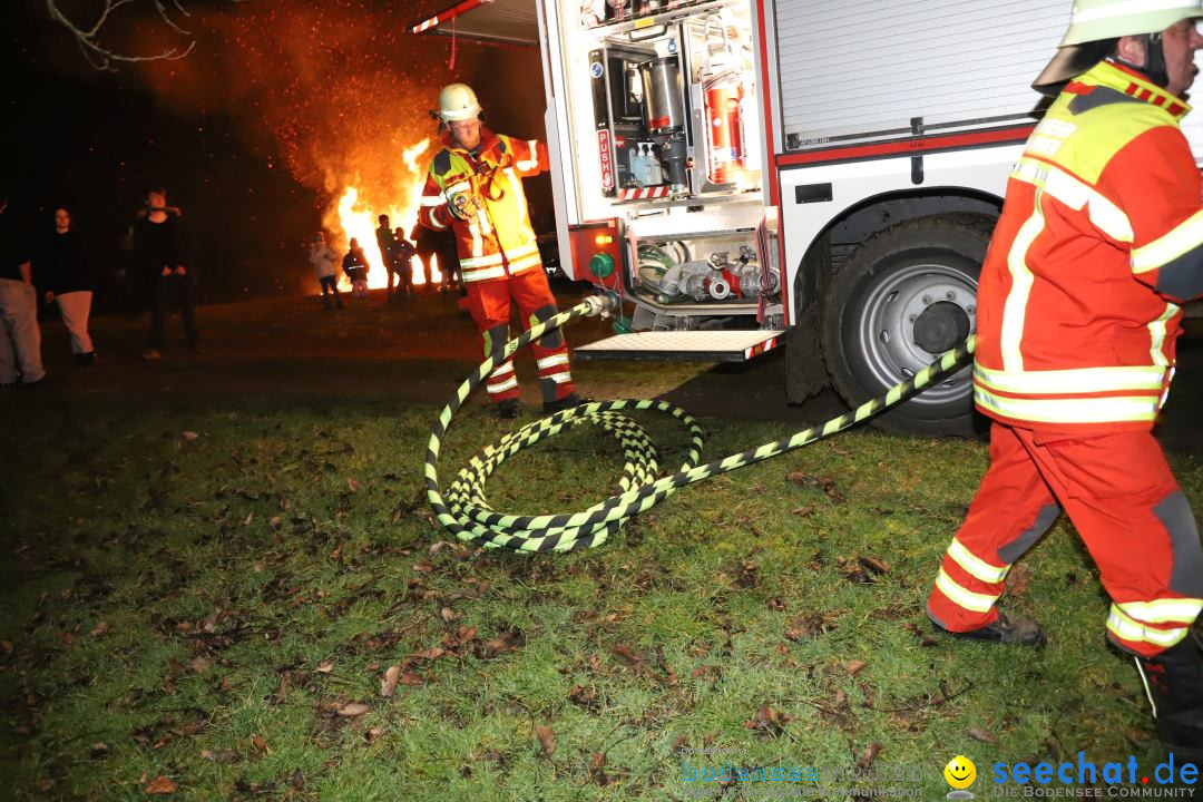 Funken - Funkenfeuer: Bermatingen, 17.02.2024