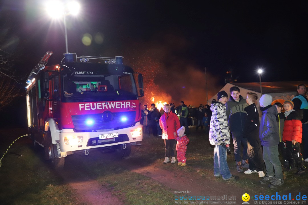 Funken - Funkenfeuer: Bermatingen, 17.02.2024