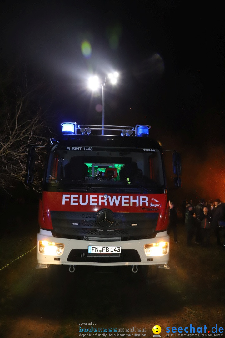 Funken - Funkenfeuer: Bermatingen, 17.02.2024