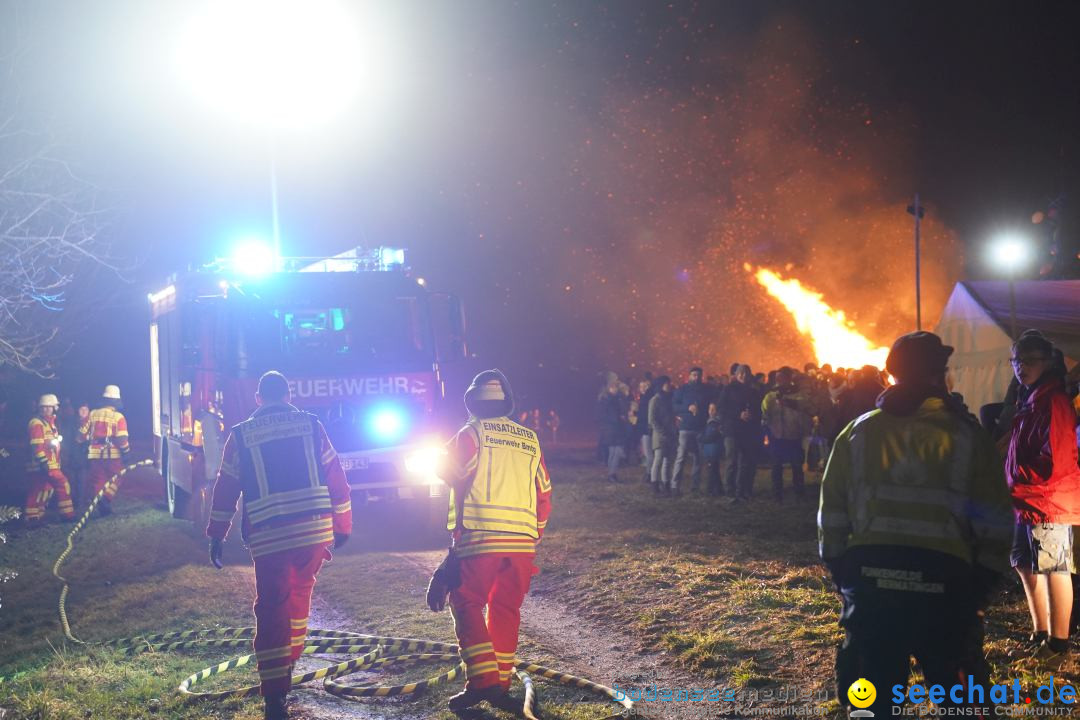 Funken - Funkenfeuer: Bermatingen, 17.02.2024