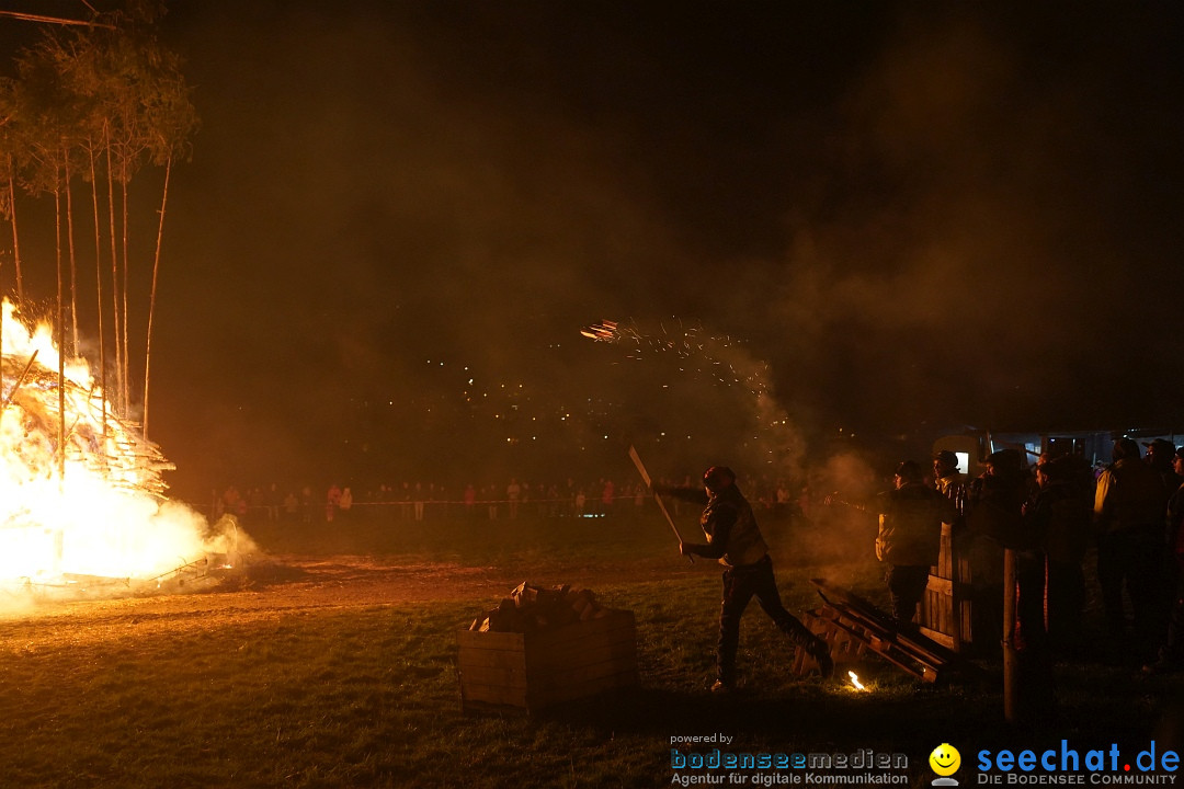 Funken - Funkenfeuer: Markdorf, 18.02.2024