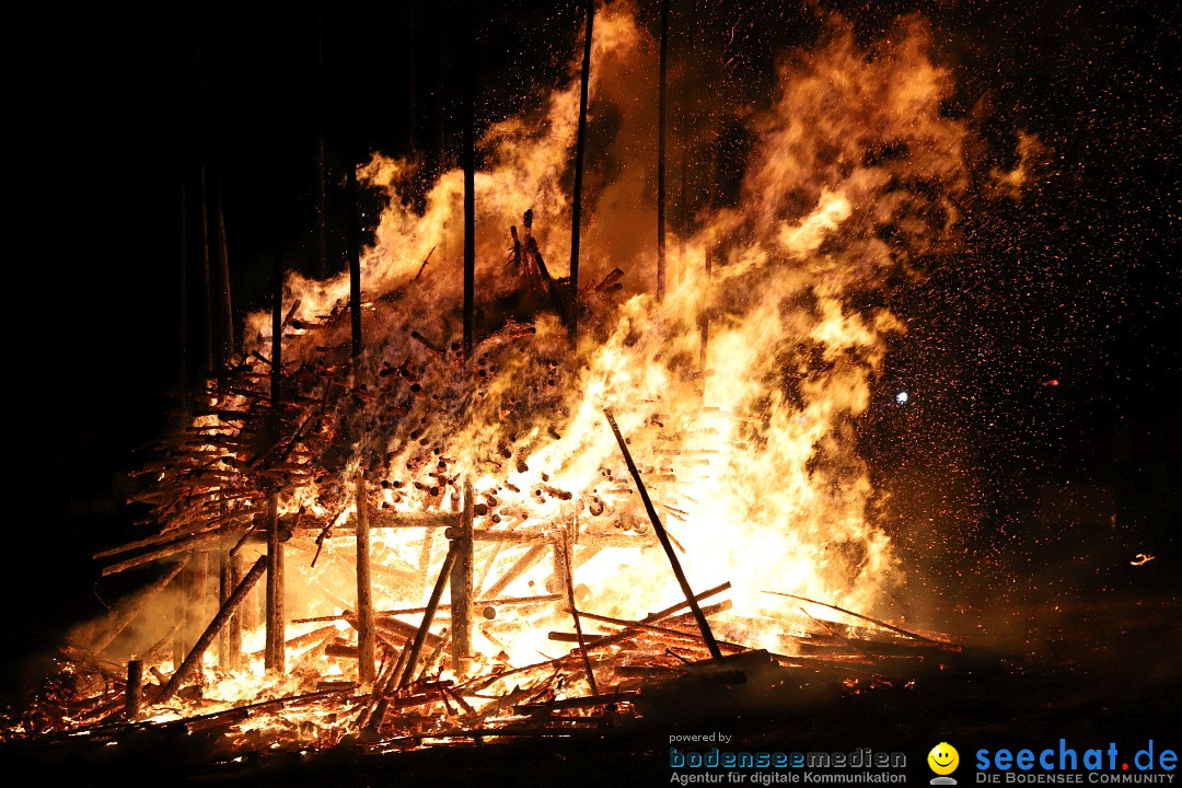 Funken - Funkenfeuer: Markdorf, 18.02.2024