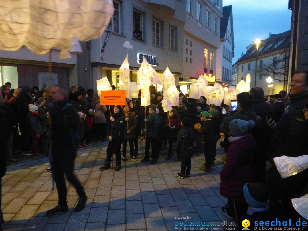 Lichterfest 2024 - Parade: Ravensburg, 02.03.2024