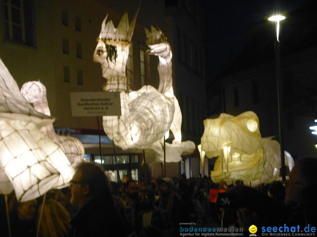 Lichterfest 2024 - Parade: Ravensburg, 02.03.2024