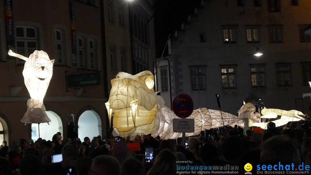 Lichterfest 2024 - Parade: Ravensburg, 02.03.2024