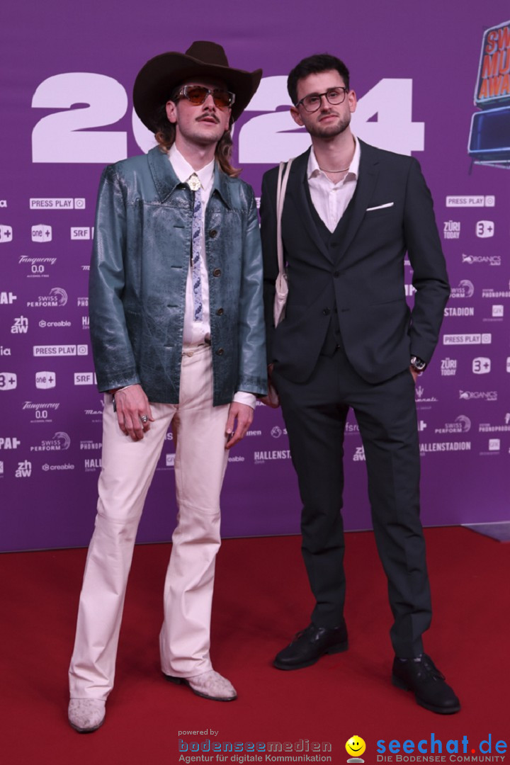 Swiss Music Awards - Musikpreisverleihung der Schweiz: Zuerich, 08.05.2024