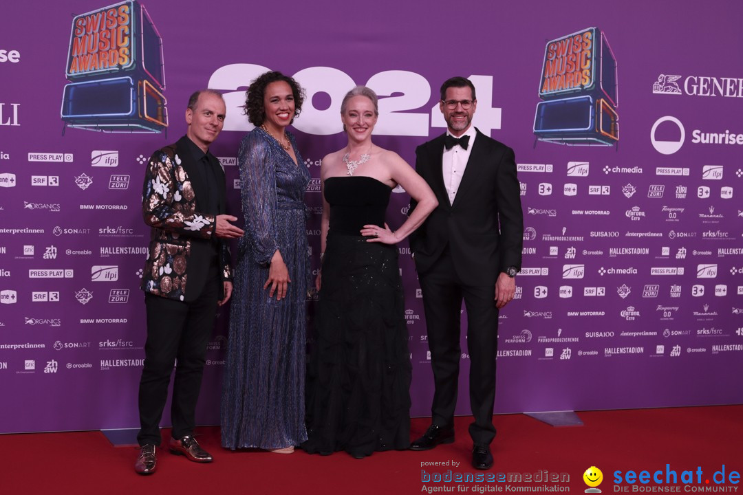 Swiss Music Awards - Musikpreisverleihung der Schweiz: Zuerich, 08.05.2024