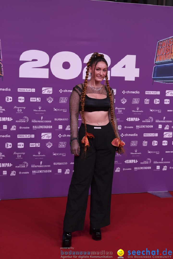 Swiss Music Awards - Musikpreisverleihung der Schweiz: Zuerich, 08.05.2024