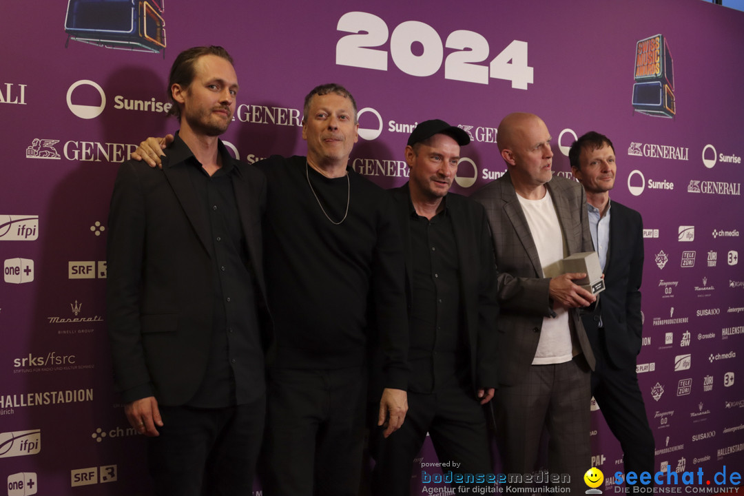 Swiss Music Awards - Gewinner der Musikpreisverleihung: Zuerich, 08.05.2024