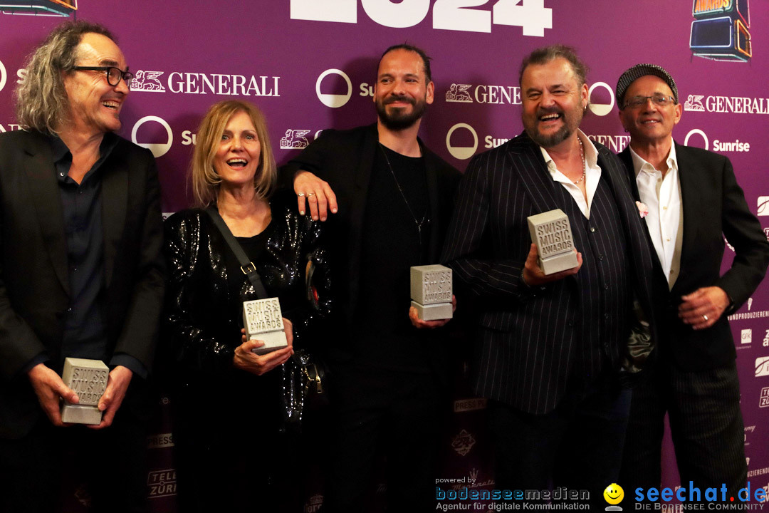 Swiss Music Awards - Gewinner der Musikpreisverleihung: Zuerich, 08.05.2024