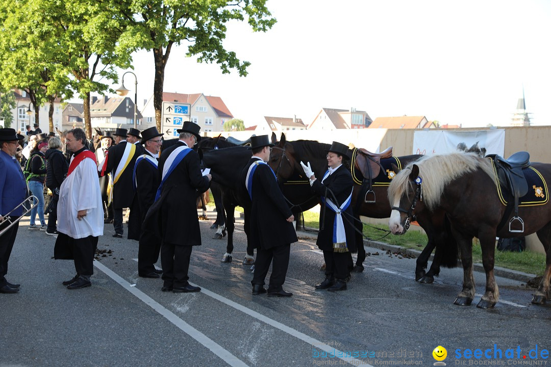 Blutritt - Reiterprozession - Heilig-Blut-Reliquie: Weingarten, 10.05.2024