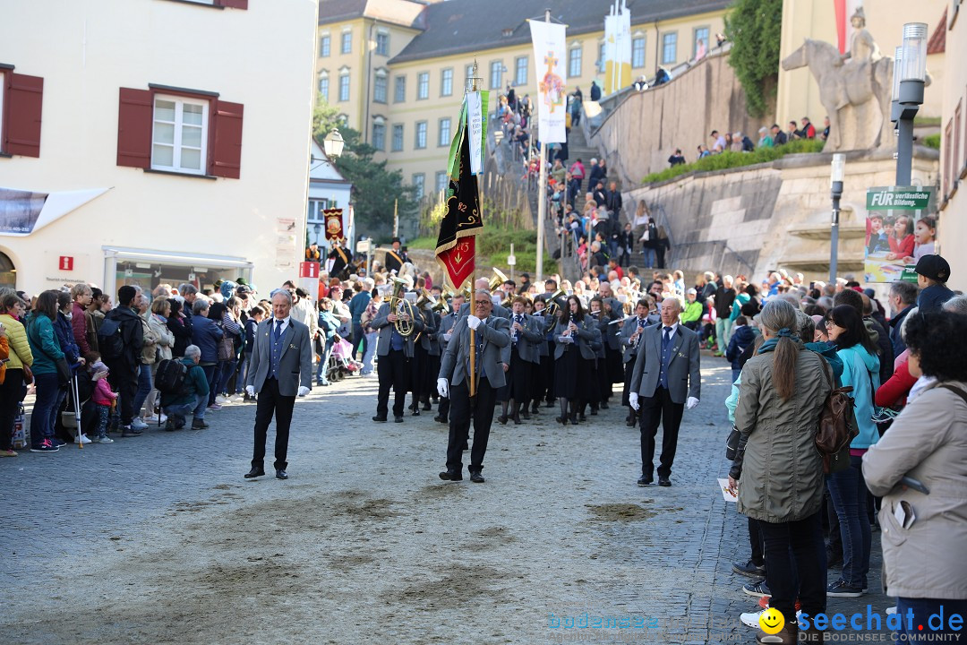 Blutritt - Reiterprozession - Heilig-Blut-Reliquie: Weingarten, 10.05.2024