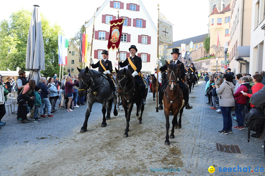 Blutritt - Reiterprozession - Heilig-Blut-Reliquie: Weingarten, 10.05.2024