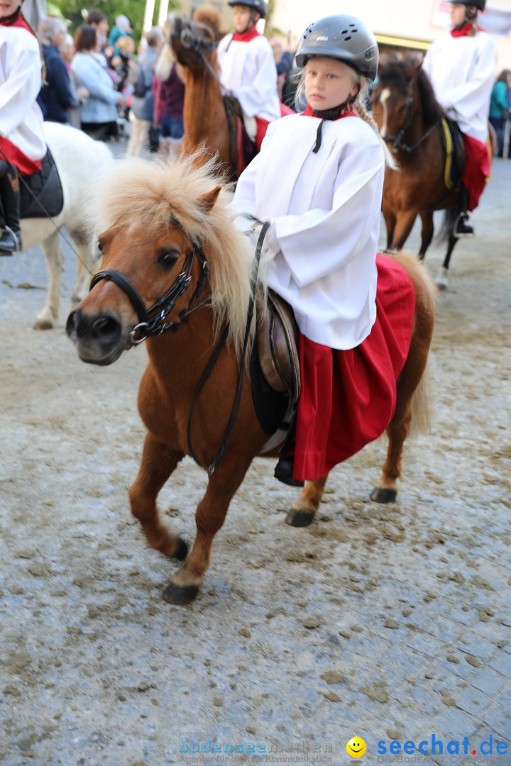 Blutritt - Reiterprozession - Heilig-Blut-Reliquie: Weingarten, 10.05.2024