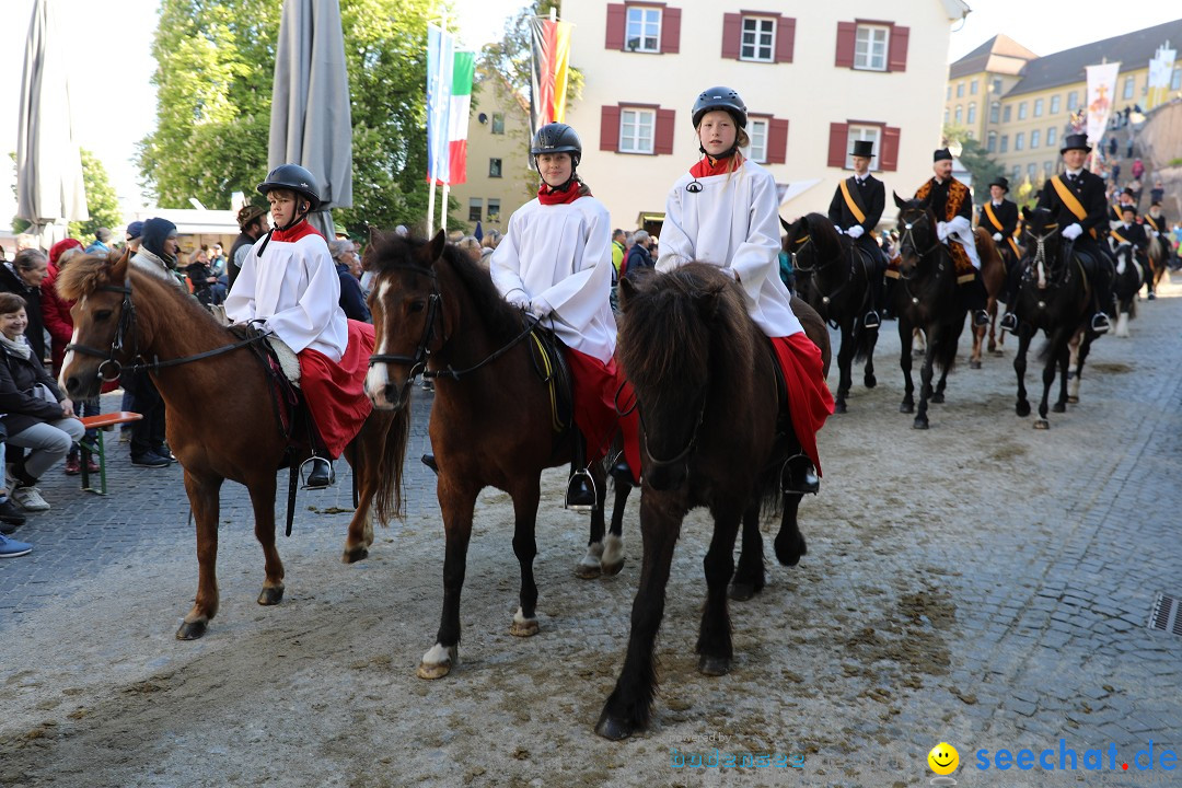 Blutritt - Reiterprozession - Heilig-Blut-Reliquie: Weingarten, 10.05.2024