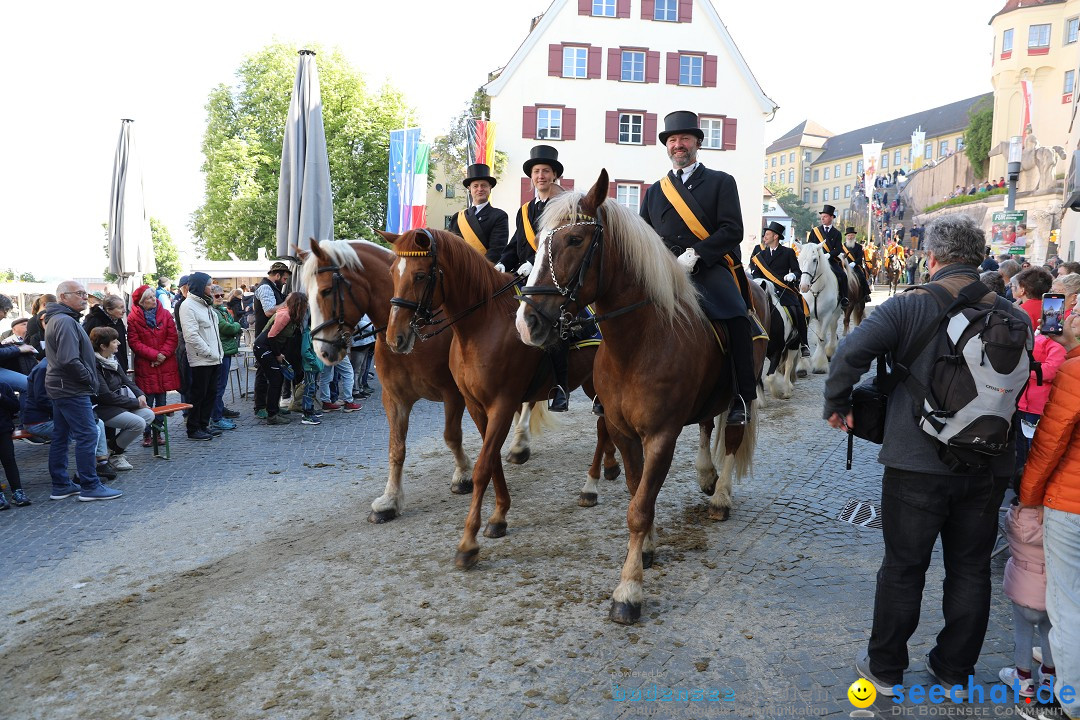 Blutritt - Reiterprozession - Heilig-Blut-Reliquie: Weingarten, 10.05.2024