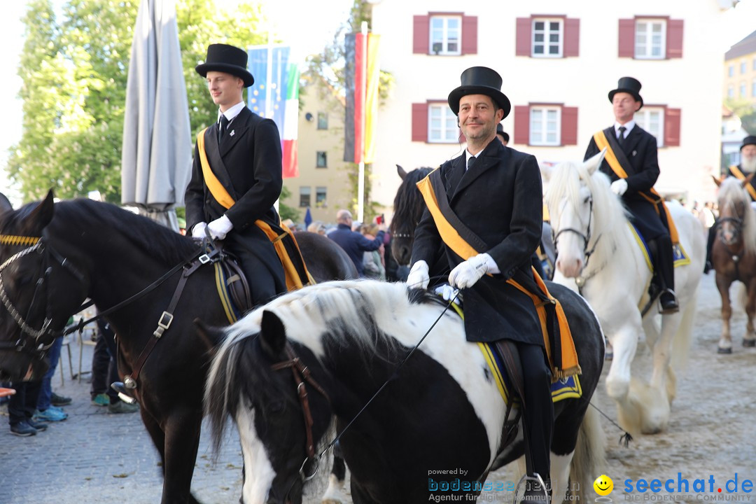 Blutritt - Reiterprozession - Heilig-Blut-Reliquie: Weingarten, 10.05.2024