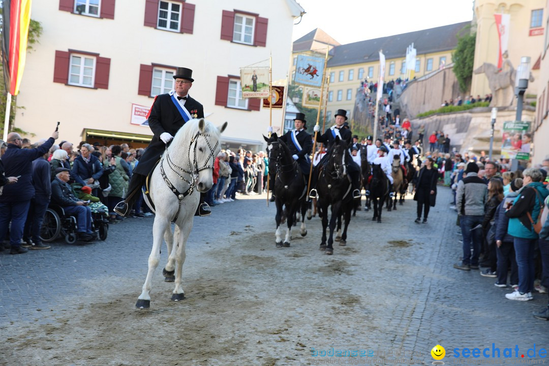 Blutritt - Reiterprozession - Heilig-Blut-Reliquie: Weingarten, 10.05.2024