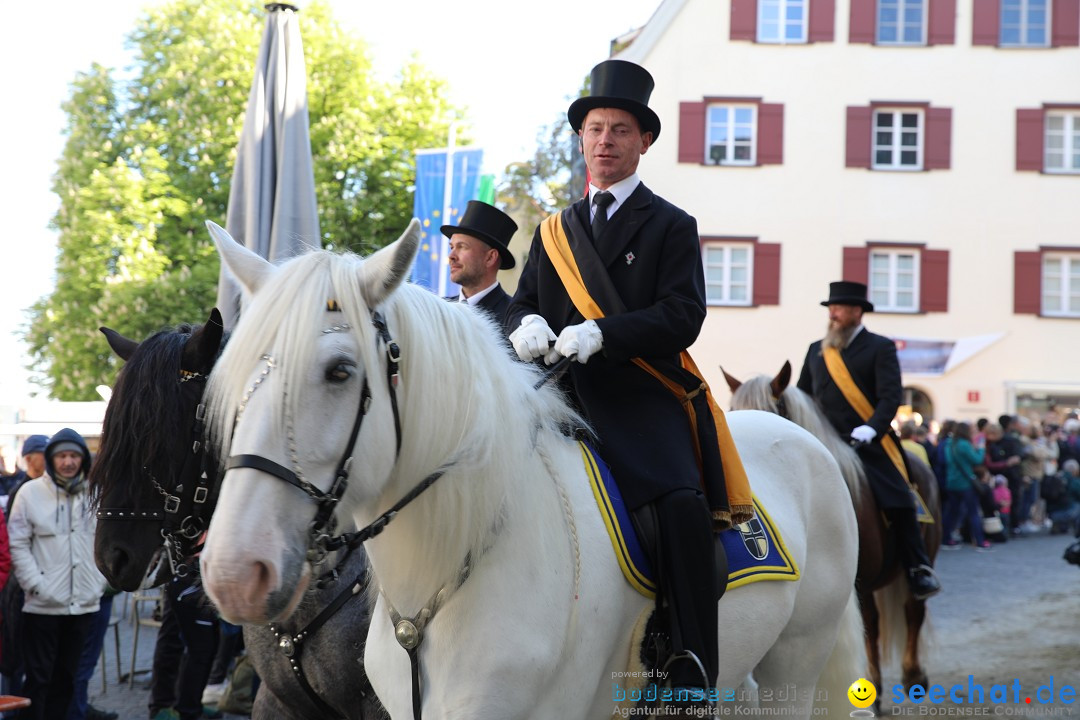 Blutritt - Reiterprozession - Heilig-Blut-Reliquie: Weingarten, 10.05.2024