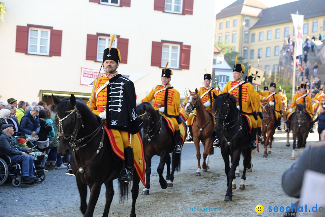 Blutritt - Reiterprozession - Heilig-Blut-Reliquie: Weingarten, 10.05.2024