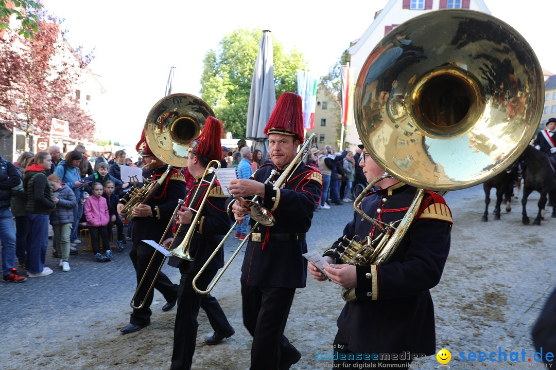 Blutritt - Reiterprozession - Heilig-Blut-Reliquie: Weingarten, 10.05.2024