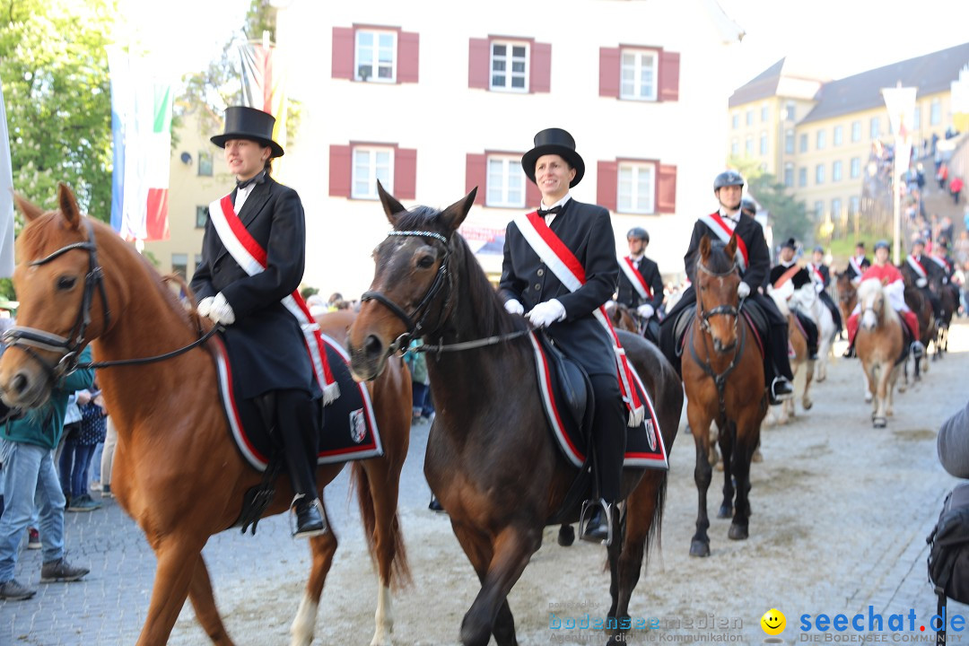 Blutritt - Reiterprozession - Heilig-Blut-Reliquie: Weingarten, 10.05.2024