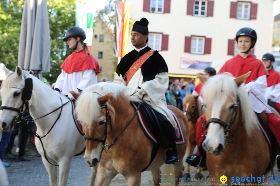 Blutritt - Reiterprozession - Heilig-Blut-Reliquie: Weingarten, 10.05.2024